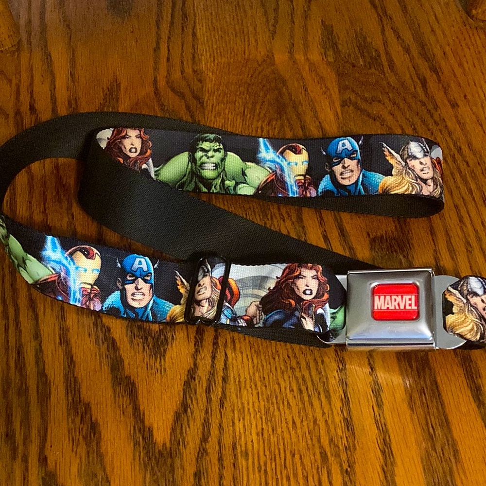 Marvel Buckle-Down Seatbelt Belt